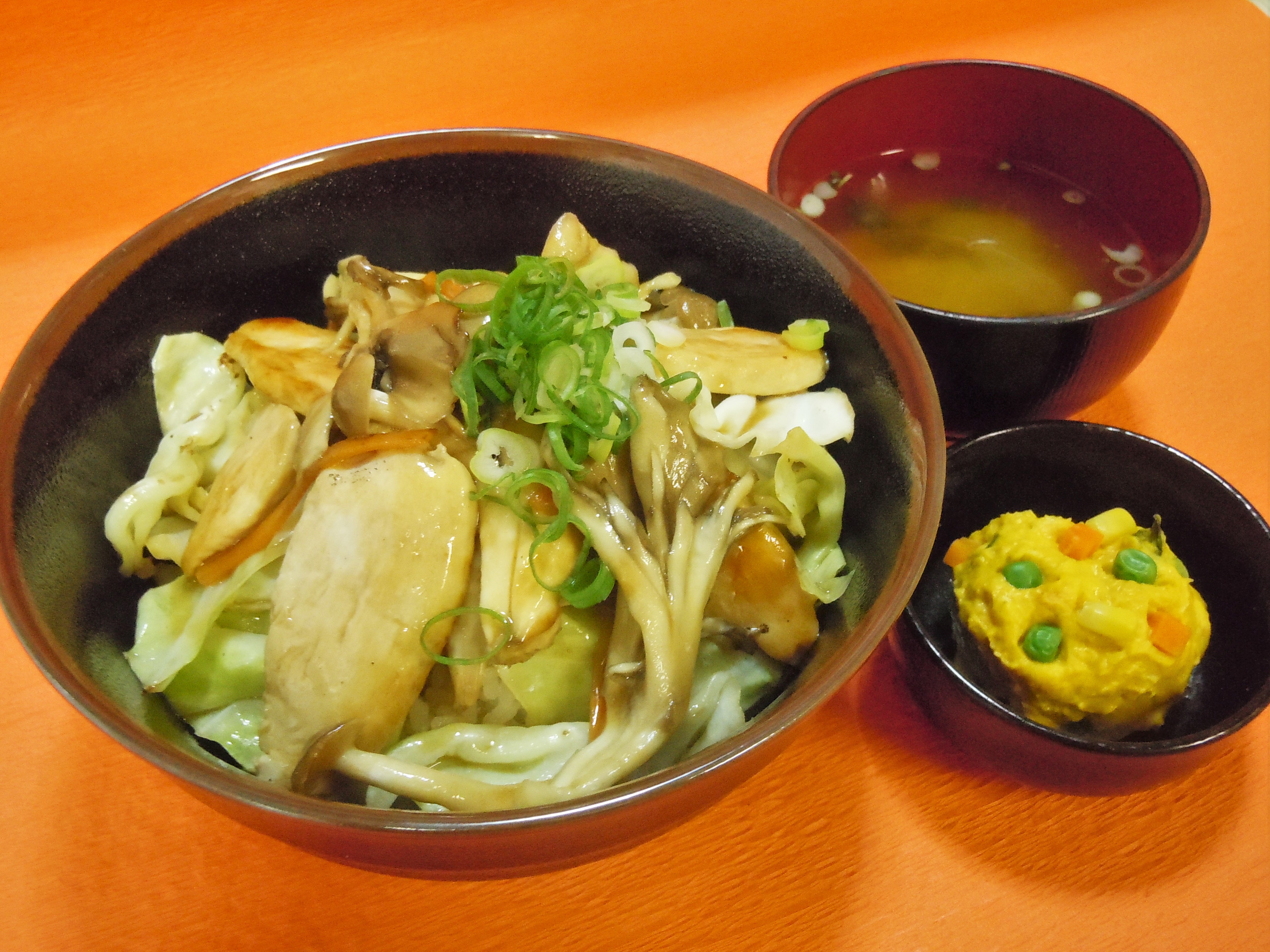 ガリバタチキン丼真庭㊦