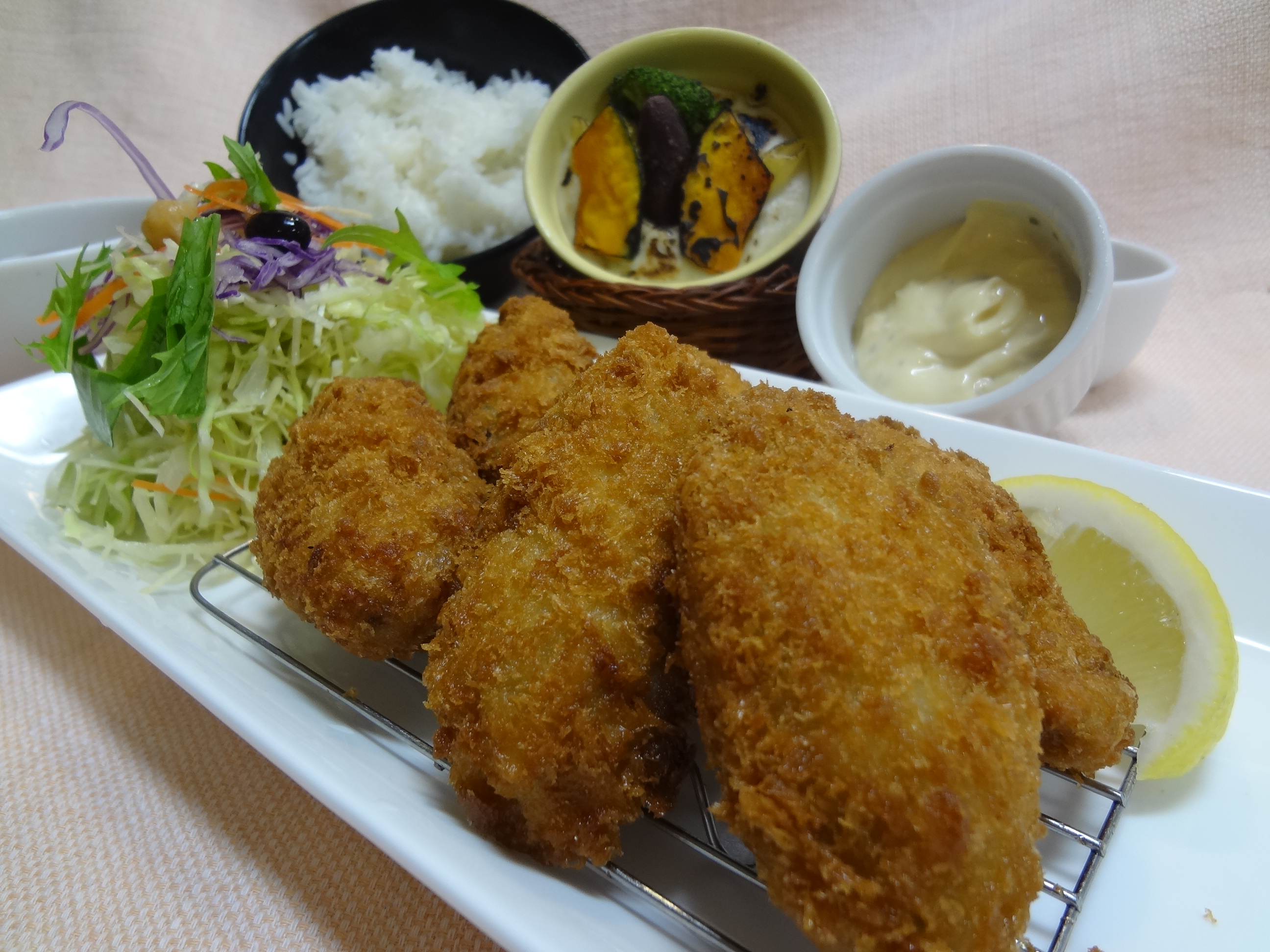 岡山県産カキフライマスカット
