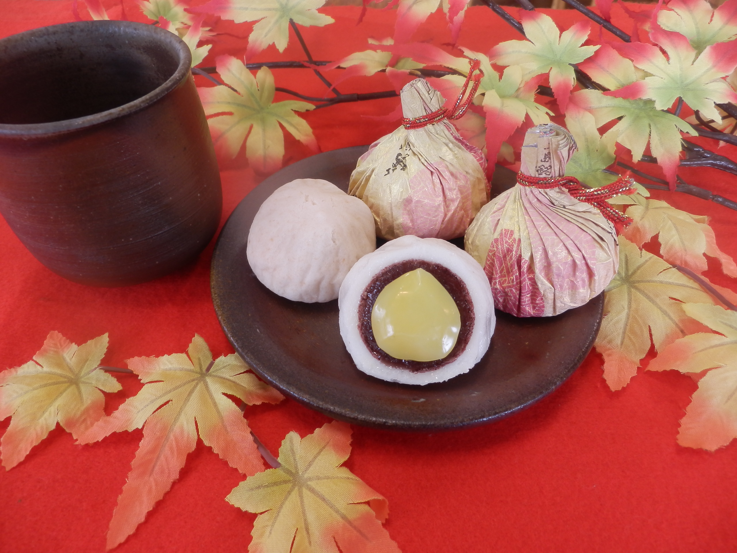 岡山ルートサービス あま いお菓子でほっと一息 食欲の秋 お土産で秋を届けよう